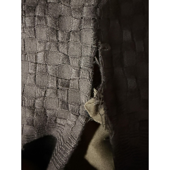 Milly Skirt Womens 6 Brown Textured Jacquard Pockets Gold Button Career Chic - Picture 8 of 8